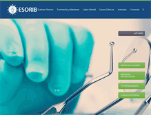 Tablet Screenshot of esorib.com